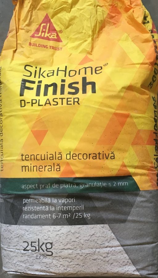 SikaHome Finish D-Plaster-Praf de Piatra