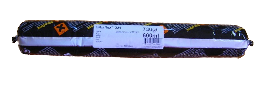 Sikaflex 221-NEGRU - 600 ml