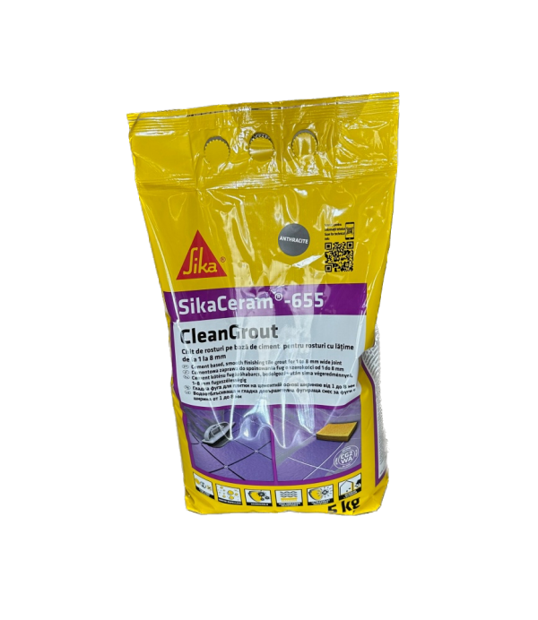 SikaCeram 655 CleanGrout-Anthracite-5 kg