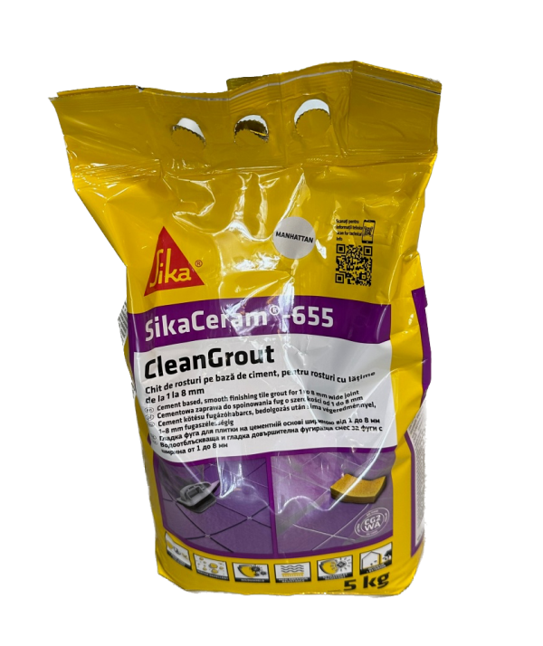 SikaCeram 655 CleanGrout -Manhattan-5 kg