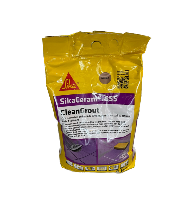 SikaCeram 655 CleanGrout-Walnut-5kg