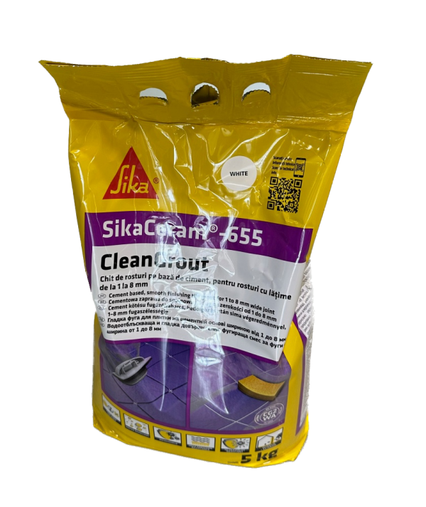 SikaCeram 655 CleanGrout-White-5 kg