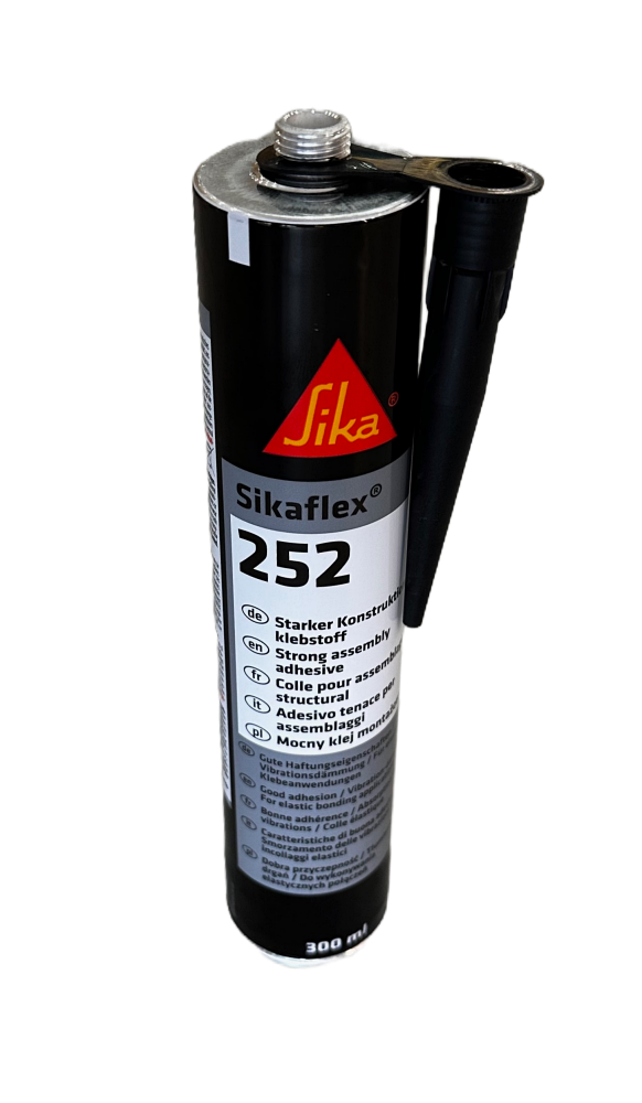 Sikaflex 252-Negru-300 ml