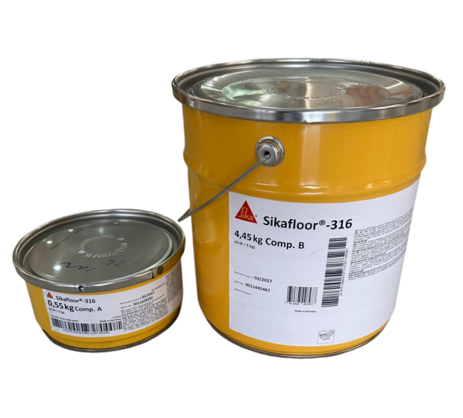 Sikafloor 316 -Transp.lucios - 5 kg
