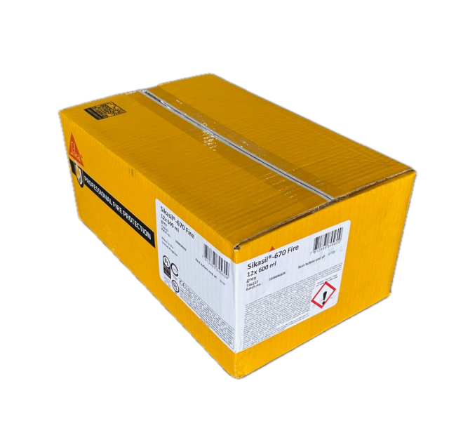 Sikasil 670 Fire-GRI-600ml-bax