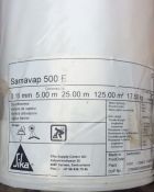 Sarnavap 500 E white - 5m x 25m